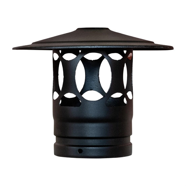 Fuego Black Chimney Cap at637