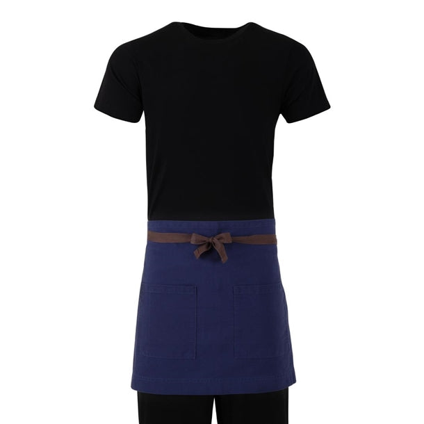 Southside Cotton Canvas Waist Apron Navy Blue ba118