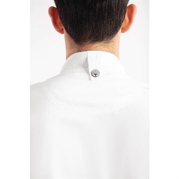 Chef Works Unisex Hartford Lightweight Chef Jacket White p_bb264