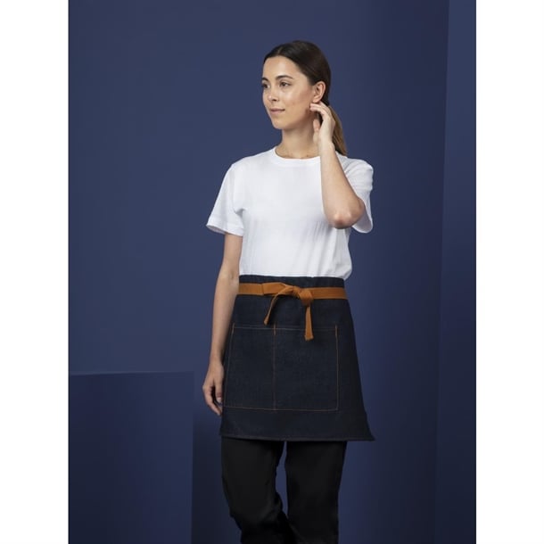Southside Denim Waist Apron Blue bb465