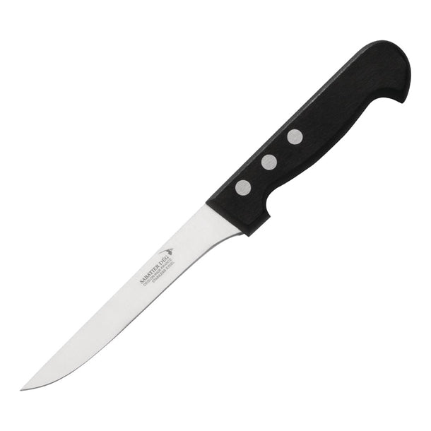 Deglon Sabatier Rigid Boning Knife Black 15.2cm c015