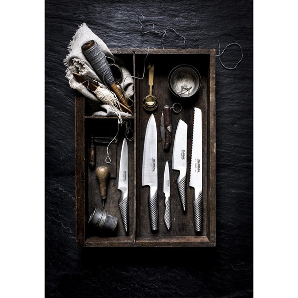 Global G16 Chef Knife Stainless Steel 25.4cm c270
