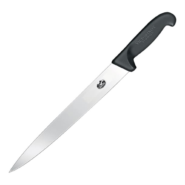 Victorinox Fibrox Narrow Slicing Knife Black 25.4cm c689