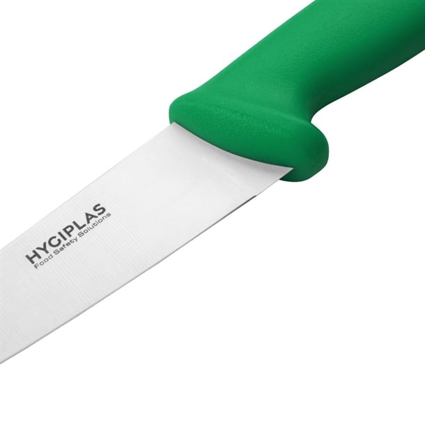 Hygiplas Chef Knife Green 15.9cm c864