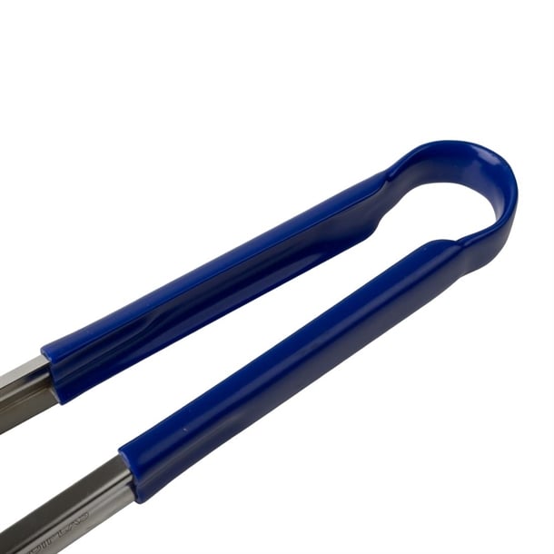 Hygiplas Colour Coded Blue Serving Tongs 300mm cb156