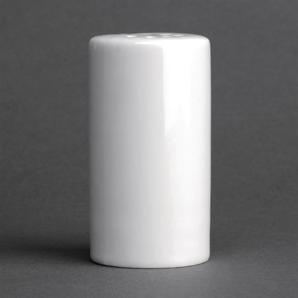 Olympia Whiteware Pepper Shakers 80mm (12 Pack) cb703