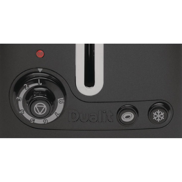 Dualit 2 Slice Lite Toaster Black 26205 cc800
