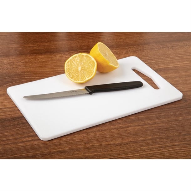 Hygiplas Low Density Cutting Board White 250x150x6mm cd269