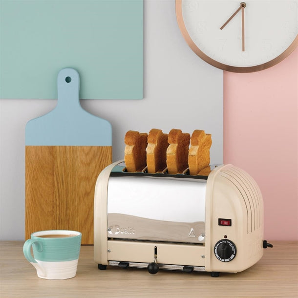 Dualit 4 Slice Vario Toaster Utility Cream 40354 cd331