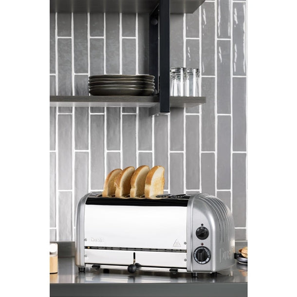 Dualit 6 Slice Vario Toaster Metallic Silver 60147 cd336