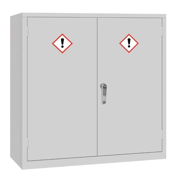 COSHH Cabinet Double Door Grey 30Ltr cd993