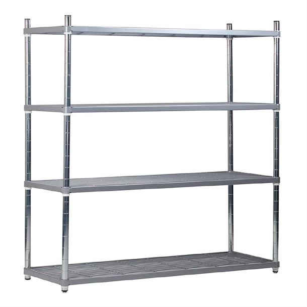 Craven 4 Tier Nylon Coated Wire Shelving 1700(H) x 591(D)mm p_ce112