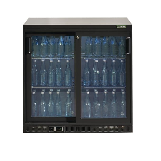 Gamko Bottle Cooler - Double Sliding Door 250Ltr ce552