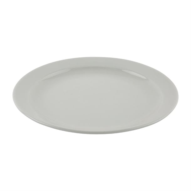 Olympia Athena Narrow Rimmed Plates 226mm (12 Pack) cf363