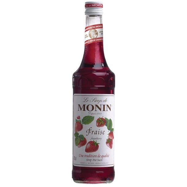 Monin Strawberry Syrup 700ml cf717