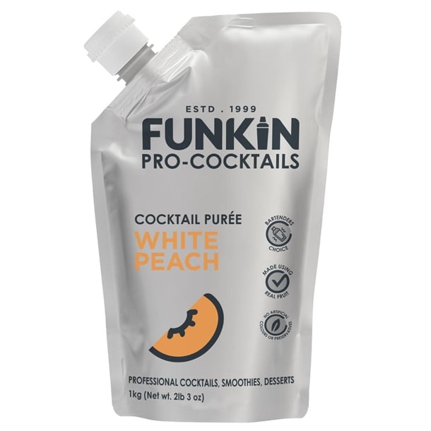Funkin Puree White Peach 1kg cf725