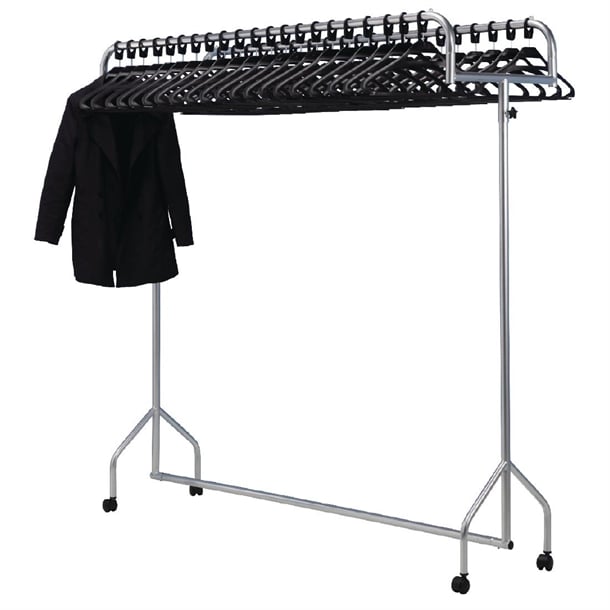 Twin Top Steel Garment Rail cg769