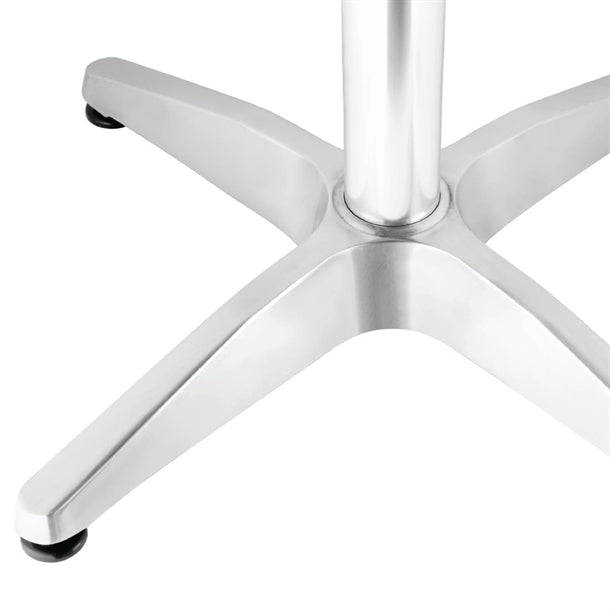 Bolero Square Stainless Steel Bistro Table 700mm cg834