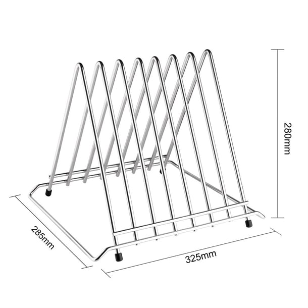 Hygiplas Heavy Duty Chopping Board Rack 7 Slots ch052