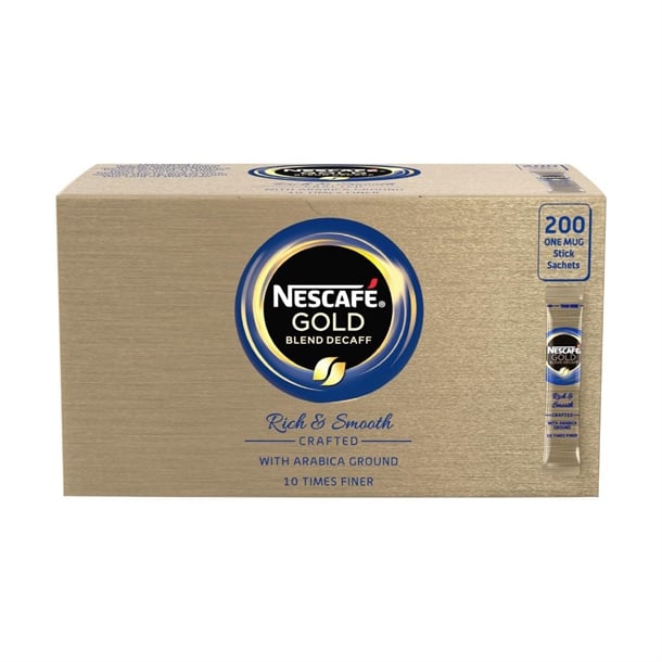 Nescafe Gold Blend Decaf Instant Coffee Sticks 1.8g (200 pack) ch522