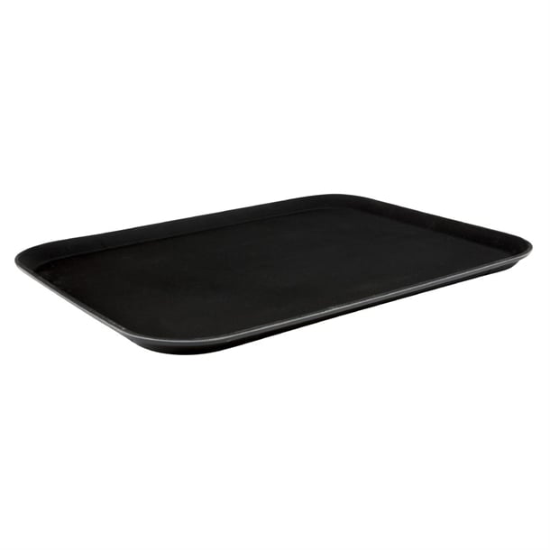 Beaumont Non-Slip Tray Black 381 x 508mm cj518