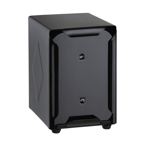 Olympia Stainless Steel Napkin Dispenser Black cn753