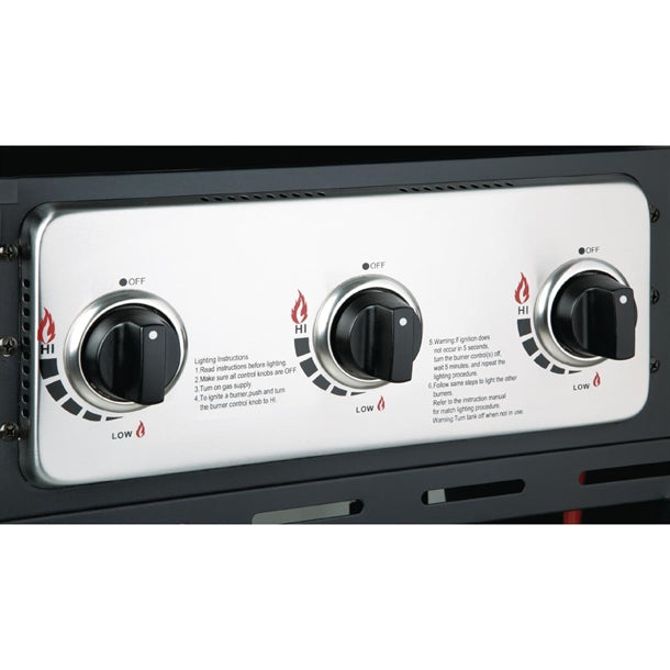 Buffalo 6 Burner Combi BBQ Grill and Griddle cp240