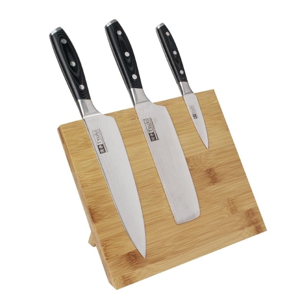Vogue Wooden Magnetic Knife Stand cp864