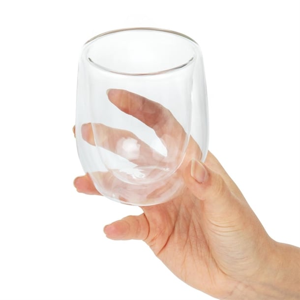 Utopia Double Walled Latte Glasses 270ml (12 Pack) cp883