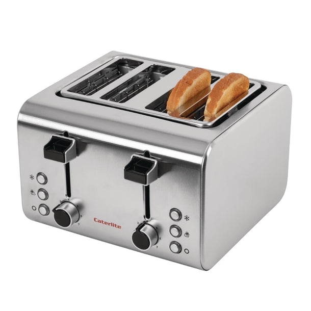 Caterlite 4 Slot Stainless Steel Toaster cp929