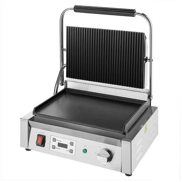 Buffalo Extra Large Contact Grill Ribbed & Flat Plate cu609
