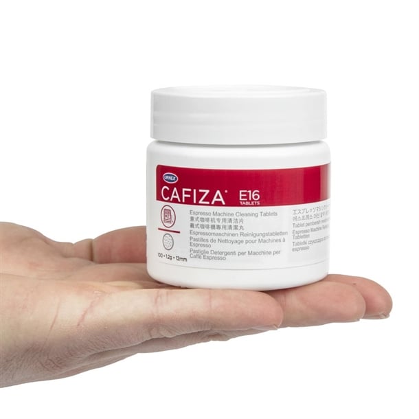 Urnex Cafiza E16 Espresso Machine Cleaner Tablets 1.2g (100 Pack) cw262