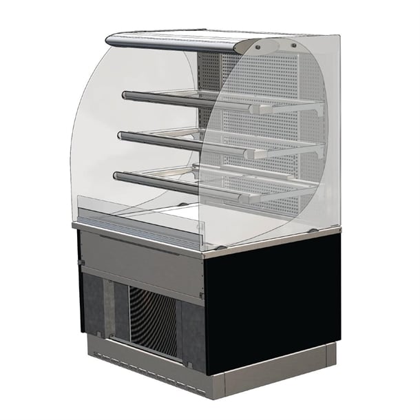CED Designline Drop In Slimline Multideck with Rear Door 900mm cw663