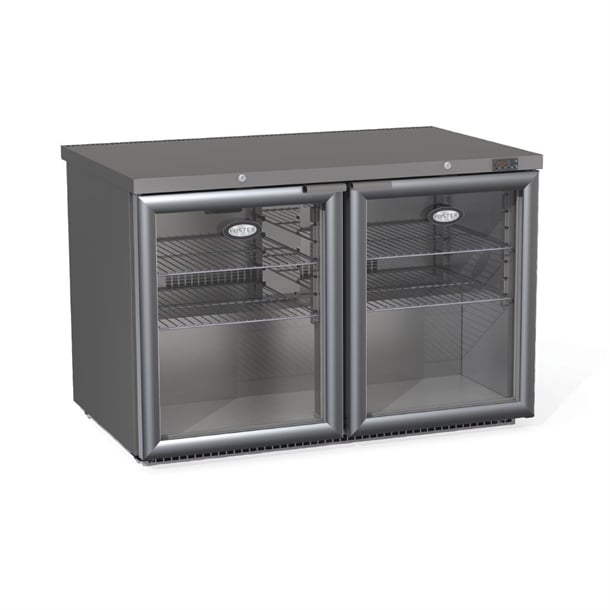 Foster 2 Glass Door 360Ltr Under Counter Fridge HR360G p_cw739
