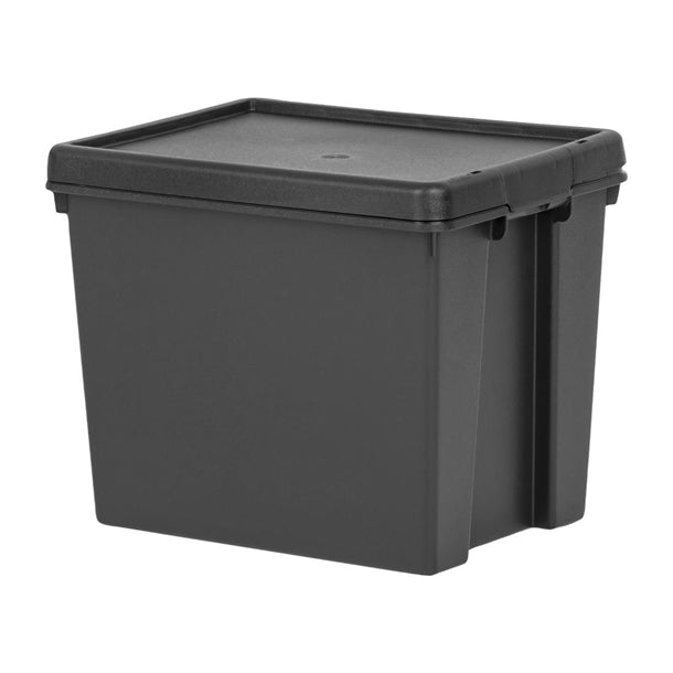 Wham Bam Recycled Storage Box & Lid Black p_cx090