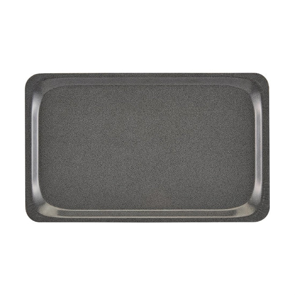 Cambro Capri Tray Smooth Surface Charcoal 280x360mm (120 Pack) cx368