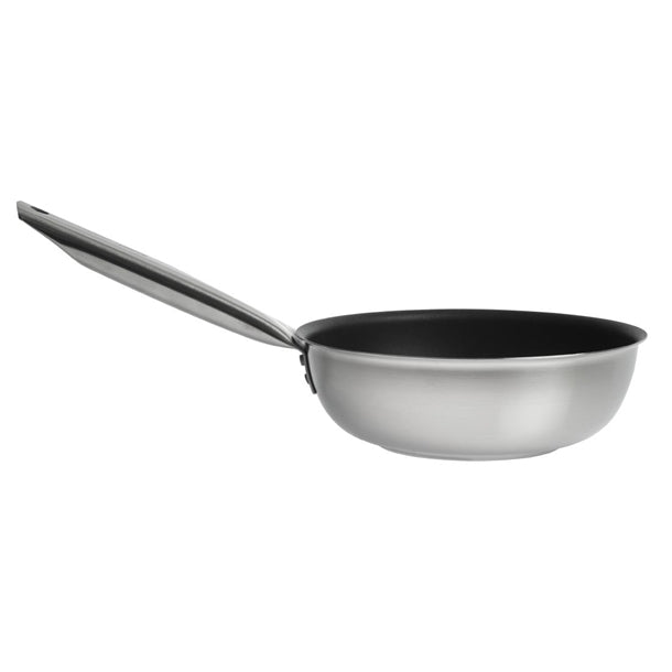 Matfer Bourgeat Tradition Stainless Steel Pro Non-Stick Sauté Pan 24cm cx542