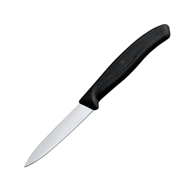 Victorinox Pointed Tip Paring Knife Black 8cm cx742