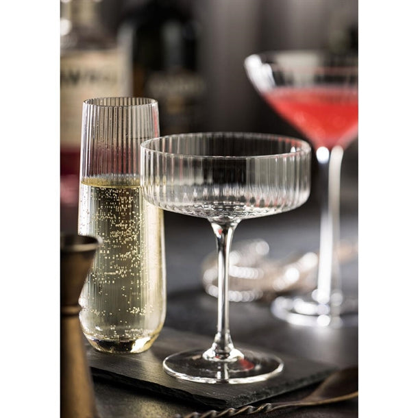 Utopia Hayworth Champagne Glasses 300ml (6 Pack) cz067
