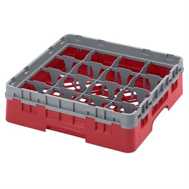 Cambro Camrack Red 16 Compartments p_cz212