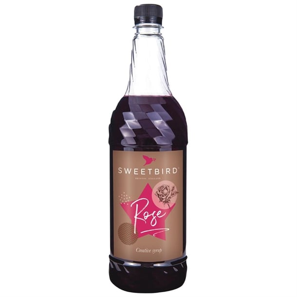 Sweetbird Rose Creative Syrup 1Ltr cz263