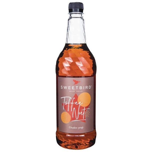Sweetbird Toffee Nut Creative Syrup 1Ltr cz265