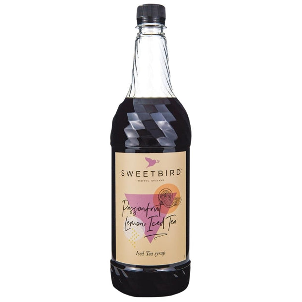 Sweetbird Passionfruit & Lemon Iced Tea Syrup 1Ltr cz269