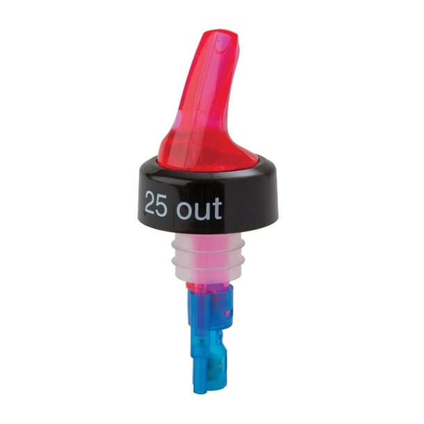 Beaumont Red Quick Shot 3-Ball Pourer 25ml (12 Pack) cz307