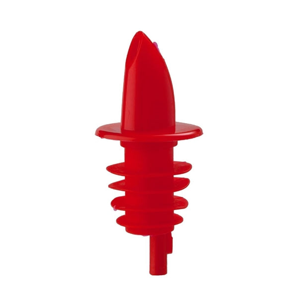 Beaumont Red Economy Freeflow Pourer (10 Pack) cz317