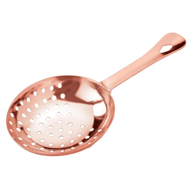 Beaumont Julep Strainer Copper Plated cz398