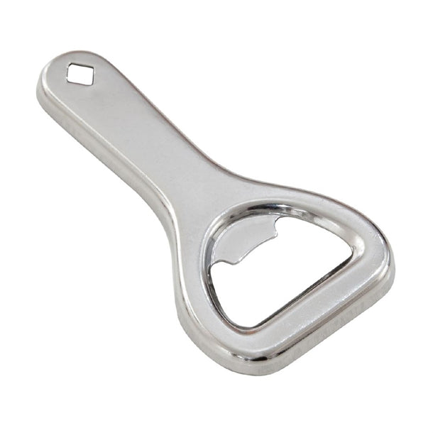Beaumont Small Stainless Steel Hand Held Bottle Opener (10 Pack) cz489