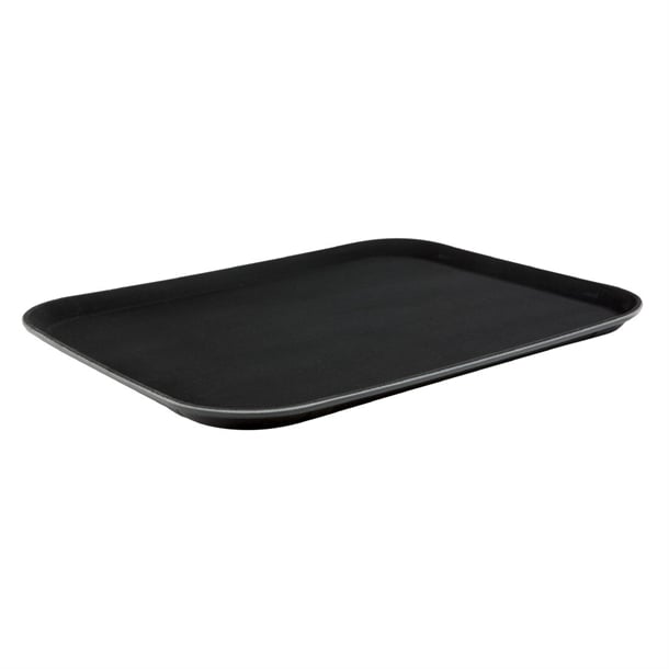 Beaumont Non-slip Tray Black 462 x 360mm cz553