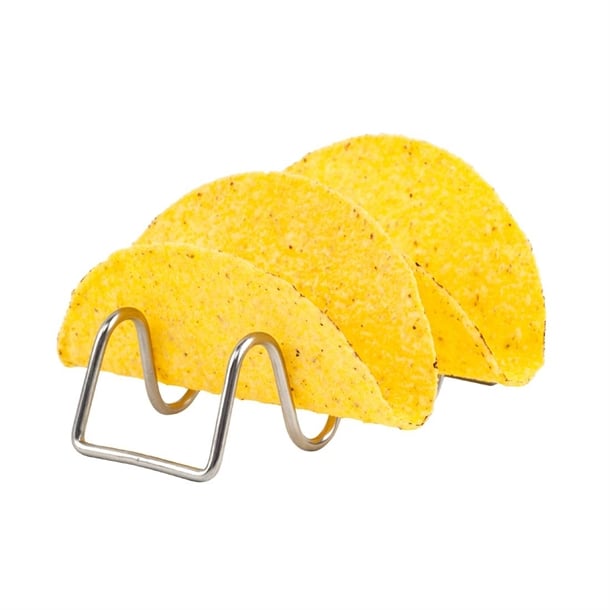 Beaumont Stainless Steel Wire 2-3 Taco Holder cz648