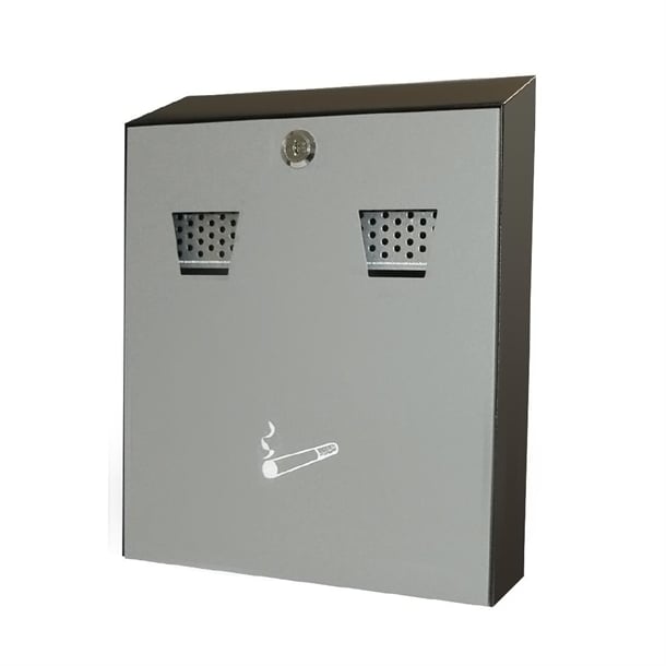 Beaumont Powder Coated Wall Mounted Ash Bin cz676